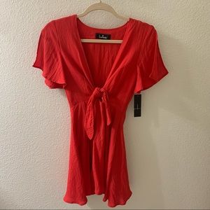 Ref Tie Dress from Lulus